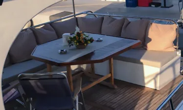 Lunch served on a private yacht during an affordable Kemer boat trip.