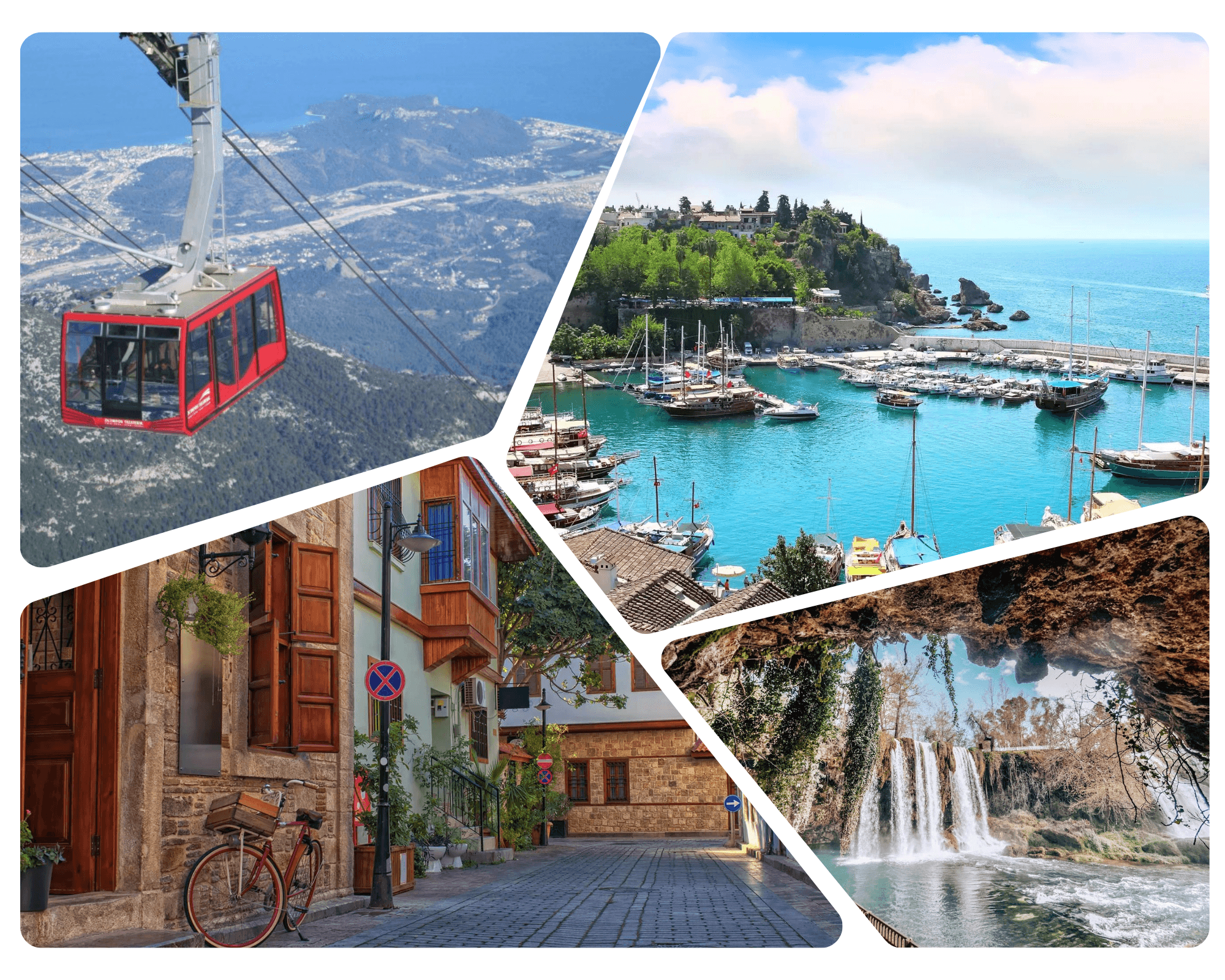 Antalya City tour with olympos cable car