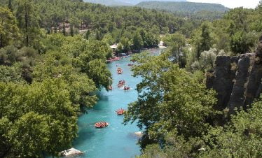 antalya rafting trip