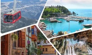 Antalya City tour with olympos cable car