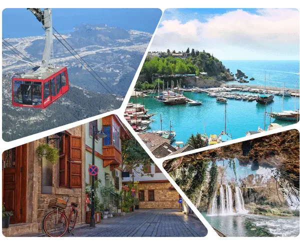 Antalya City tour with olympos cable car