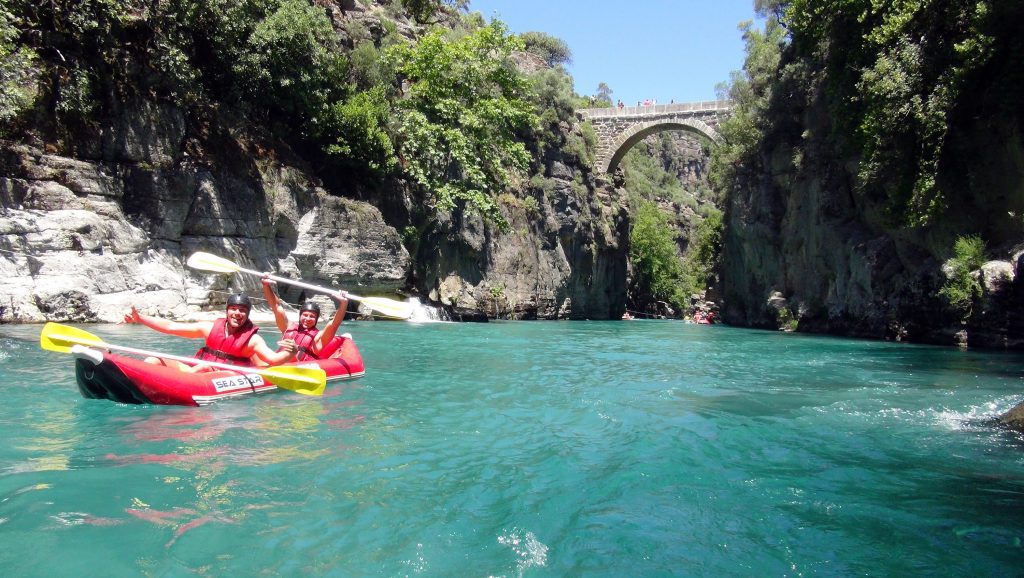 half day rafting tour antalya