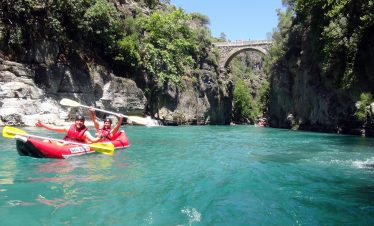 half day rafting tour antalya