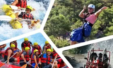 Antalya Rafting Buggy Safari and Zipline Combo Tour at Koprulu Canyon