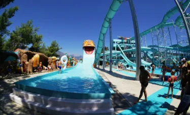 Antalya Aquapark Theme Park Antalya Konyaalti Waterhill Park Dolphin Show Antalya