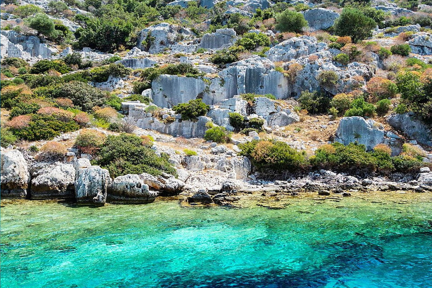 Kekova sunken city boat tour from Antalya