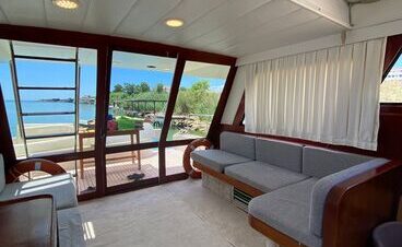 Experience the stunning coastline of Belek from the comfort of your private yacht.