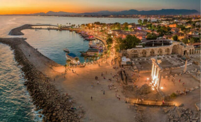 Roman artifacts at Side Open-Air Museum on Side Manavgat private tour