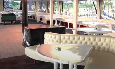 BBQ lunch served on Gongster during Antalya all-inclusive pirate tour