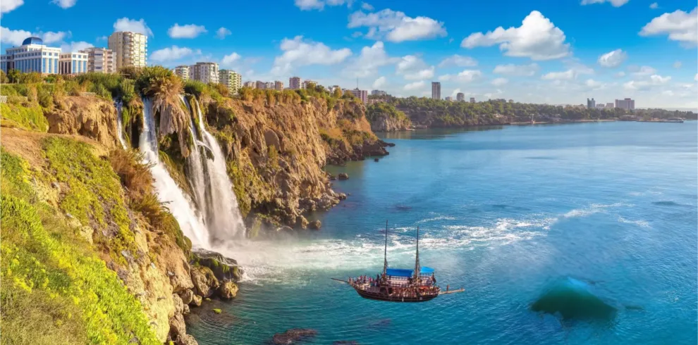 Grand Waterfall Boat Tour Lower Düden Waterfall
