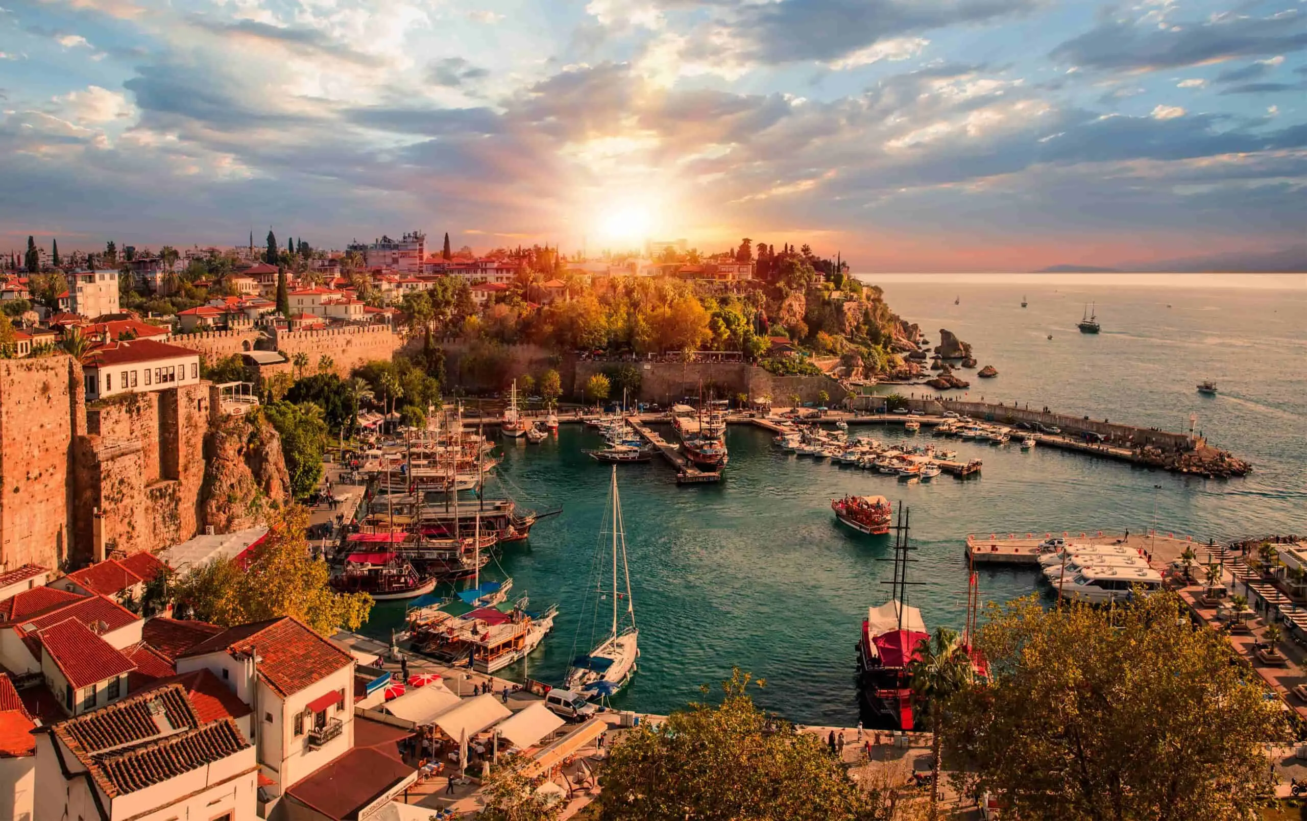 Guided city tour experience in Antalya Old Town Kaleici