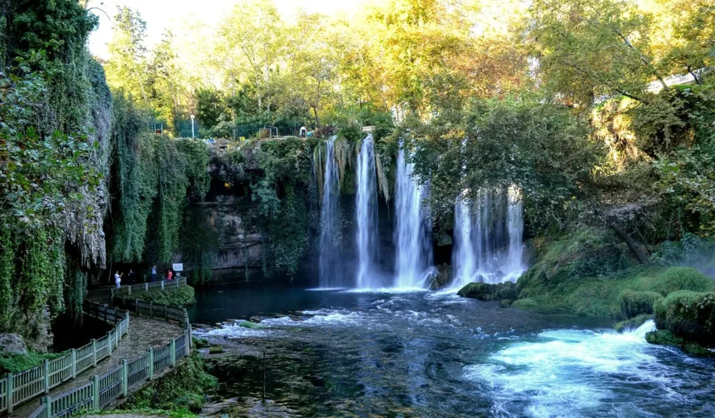 Duden Waterfall, one of the most famous natural attractions in Antalya