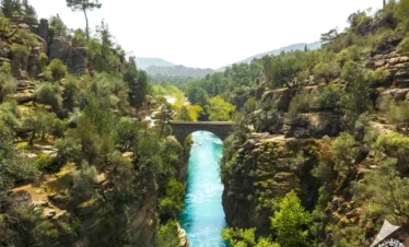 Tazi Canyon Zipline safety equipment and harness