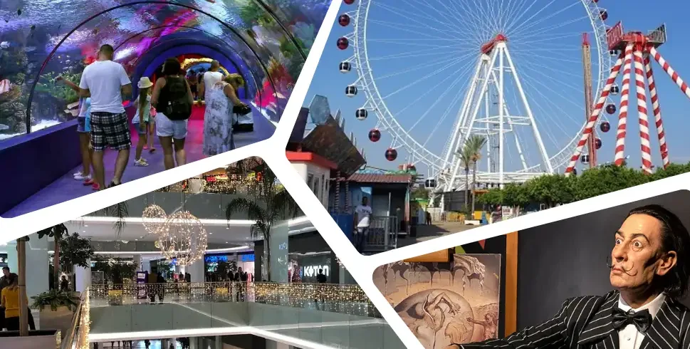 Antalya Aquarium, Museum, Amusement Park & Mall Tour — Aquarium, Wax Museum, Aktur and Migros with hotel transfer included